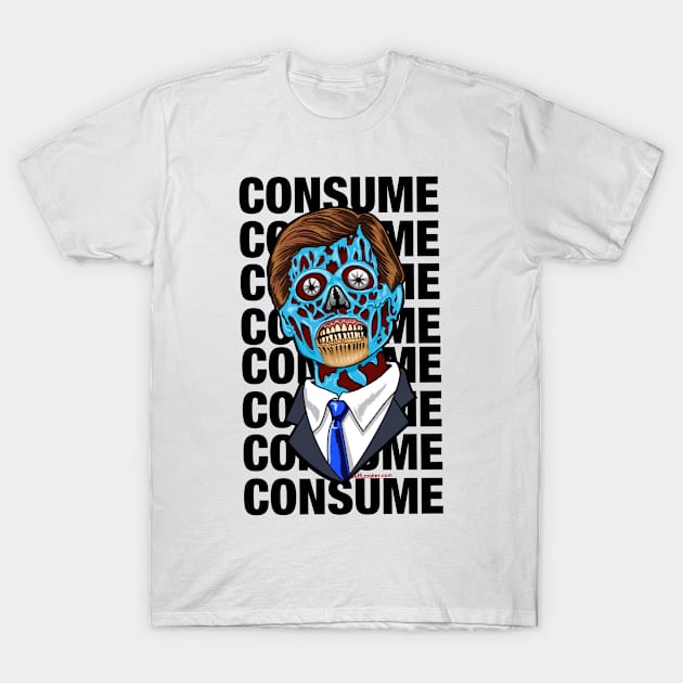 They Live We Sleep T-Shirt by JeffLassiter